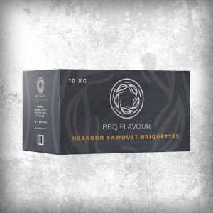 Briketten Hexagon Sawdust