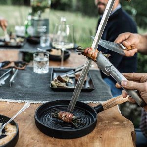 Churrasco Forged Olive Serveerpan