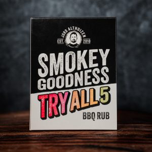 Try All 5 Rubs – by Smokey Goodness