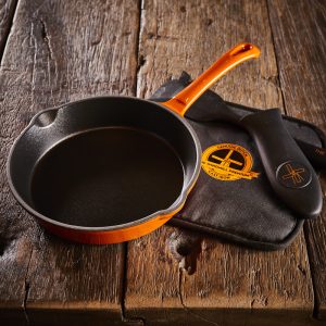 The Windmill Geëmailleerde Skillet