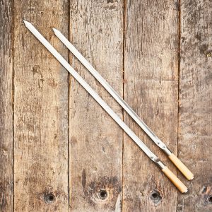 Churrasco Forged Olive V-Vorm Spies