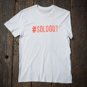 |BS| Sold Out T-shirt Wit unisex