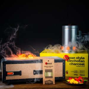 Konro Grill Pro pakket + Gratis Konro Grill Fire starter