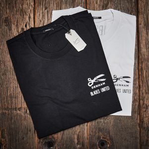 Denham X Black Smoke T-shirt Blades United