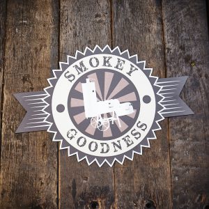 Schild Smokey Goodness