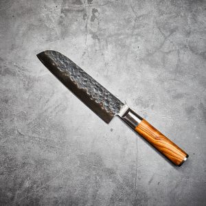 Olive Forged Santoku Knife