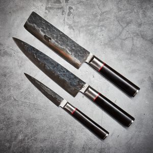 Sebra Forged 3-delige messenset