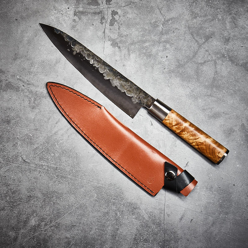 VG10 Forged Chef’s Knife met hoes - Afbeelding 3