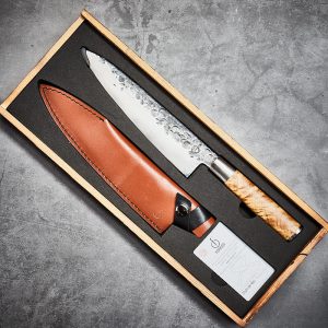 VG10 Forged Chef’s Knife met hoes
