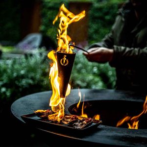 Olive Forged Flambadou