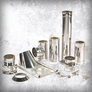 Plat dak installatie set voor het inbouwen van Home Fire braais